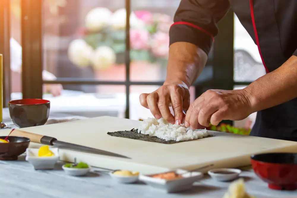 A vibrant image showcasing a plate of delicious Ninja Speedi Recipes, prepared using the Ninja Foodi kitchen appliance.