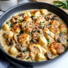 One Pan Creamy Chicken Gnocchi-image