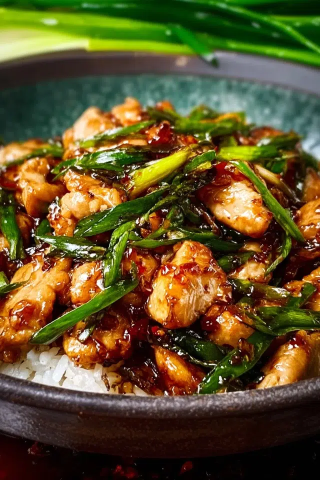 Chinese Scallion Roti Chinese Scallion Chicken - Gourmet Martha