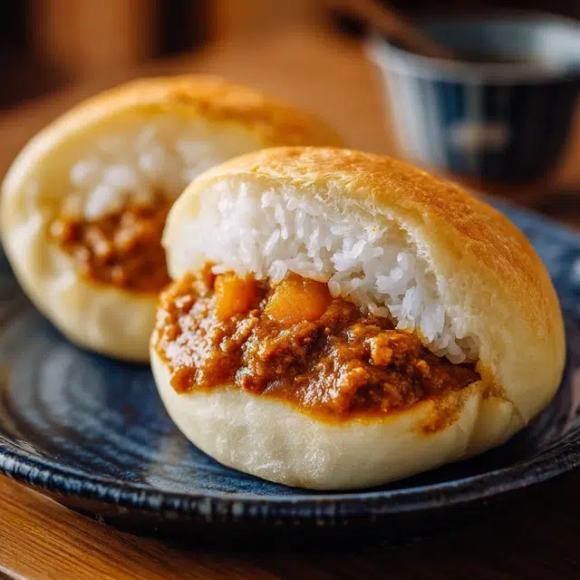 Japanese Curry Bun - Gourmet Martha
