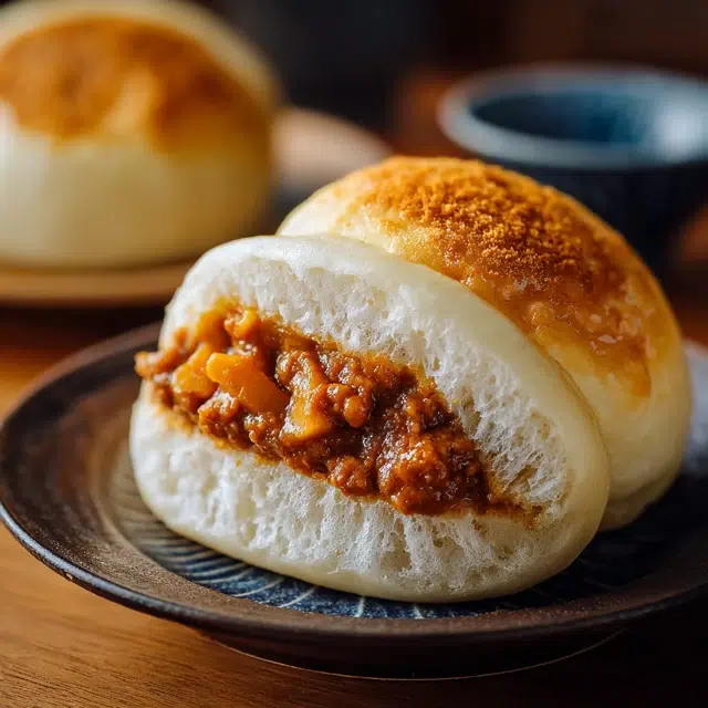 Japanese Curry Bun - Gourmet Martha