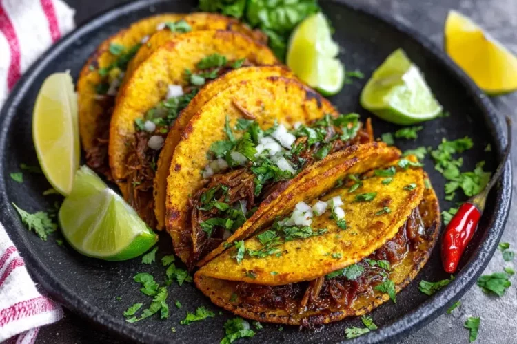 A Cozy Introduction to Crock Pot Birria Tacos - Gourmet Martha