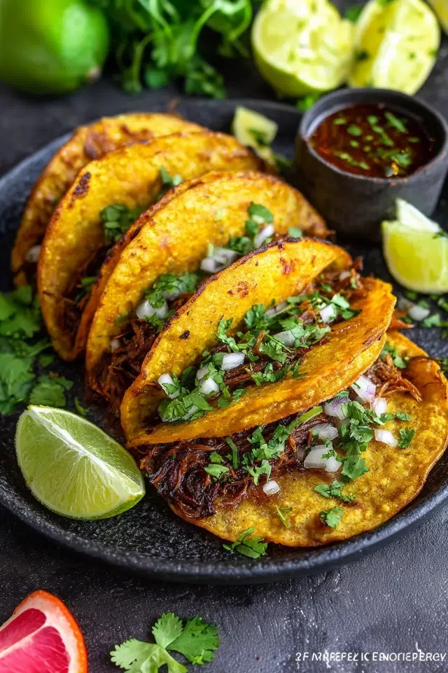 A Cozy Introduction to Crock Pot Birria Tacos - Gourmet Martha